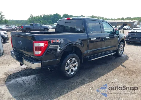 2021 Ford F-150 Lariat z USA, uszkodzony, nr VIN 1FTFW1E88MKE31287